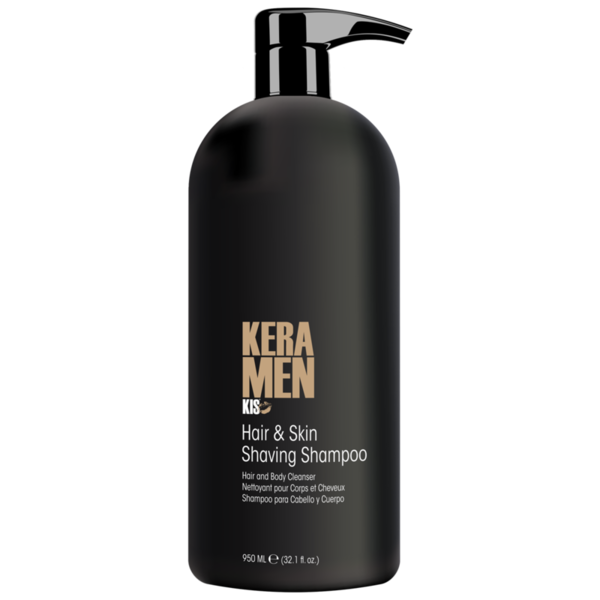 KeraMen Hair & Skin Shaving Shampoo, 950ml