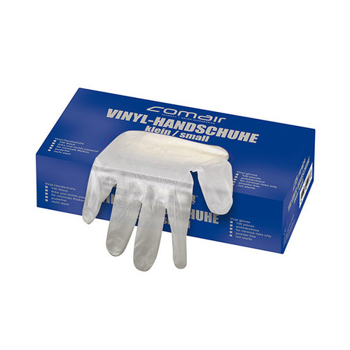 Comair Vinyl Gloves Powder Free Large, 100 pcs Comair Vinyl Gloves Powder Free Large, 100 pcs