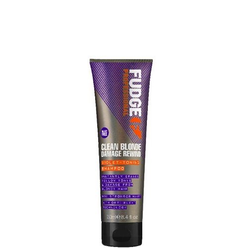 Fudge Clean Blonde Damage Rewind Shampooing Tonifiant Violet 250ml 