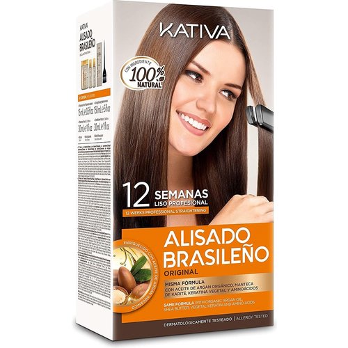 Kativa Kit système brésilien de lissage droit 