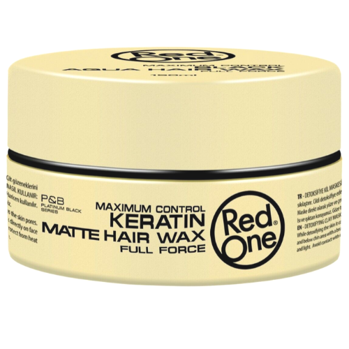 Red One Keratin Matte Hair Wax 