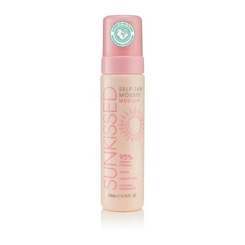 Sunkissed Self Tan Mousse Medium 200ml Sunkissed Self Tan Mousse Medium 200ml