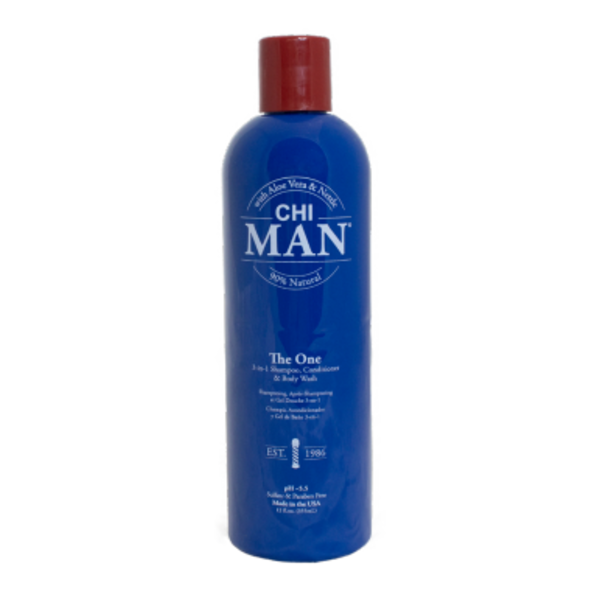 Man The One 3 In 1 Shampoo, Conditioner en Body Wash