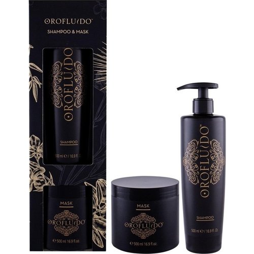 Orofluido Original Duo Pack Shampoo & Mask 500ml Orofluido Original Duo Pack Shampoo & Mask 500ml