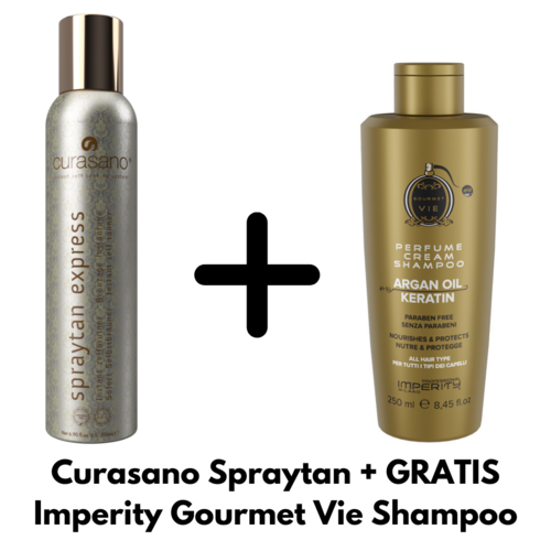 Curasano Spraytan 200 ml + Shampooing Imperity Gourmet Vie gratuit 