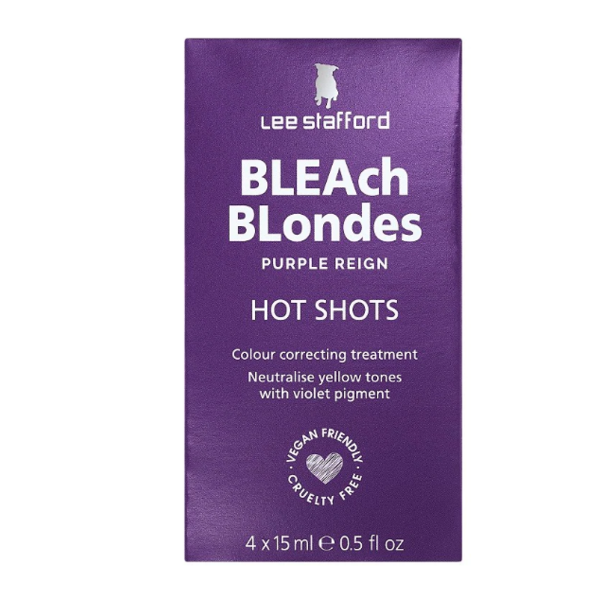 Bleach Blondes Purple Reign Blonde Hot Shot Sachets 4 x 15ml