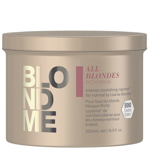 Schwarzkopf Blond Me All Blondes Rich Mask 500ml 