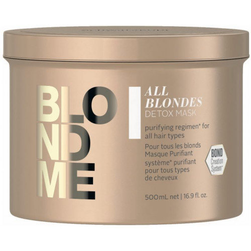 Schwarzkopf Blonde Me All Blondes Masque Détox 500ml 