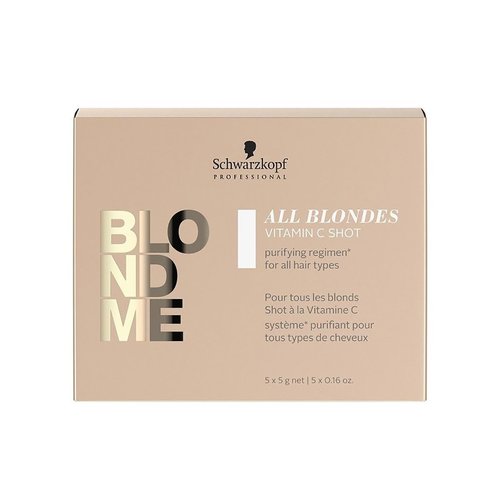 Schwarzkopf Blonde Me All Blondes Shots Vitamine C 5X5g 