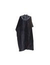 Sibel Mystery Hooded Cloak Black