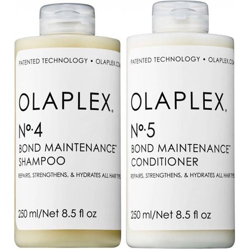 Olaplex Duo Pack No. 4 + No. 5 Shampoo + Conditioner 250ml Olaplex Duo Pack No. 4 + No. 5 Shampoo + Conditioner 250ml