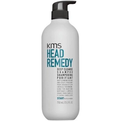 KMS Head Remedy Shampooing Nettoyant en Profondeur 750ML 