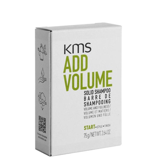 KMS Add Volume Solid Shampoo Bar 75g 
