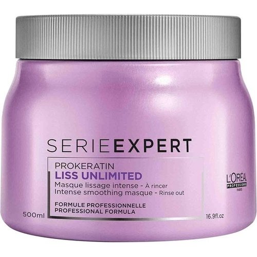 L'Oreal Serie Expert Liss Unlimited Masker 500 ml 