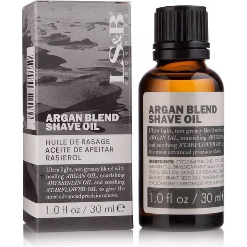 LS&B Men Only Argan Blend Huile de rasage 30 ml 