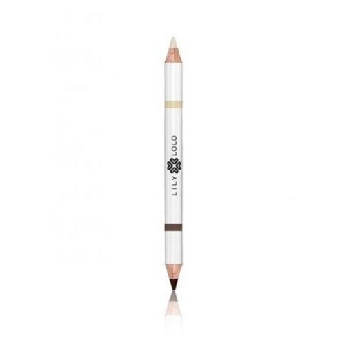 Lily Lolo Eyebrow Pencil Duo Dark 2gr Lily Lolo Eyebrow Pencil Duo Dark 2gr