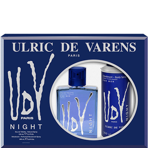 Ulric de Varens Coffret Nuit Eau de Toilette 100 ml + Déodorant Parfumé 200 ml 