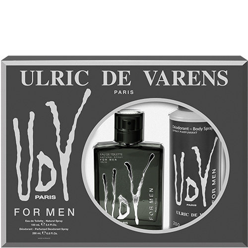 Ulric de Varens For Men Coffret Eau de Toilette 100ml + Perfumed Deodorant 200ml 