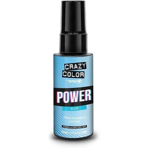 Crazy Color Power Pure Pigment Drops Blue 50ml 