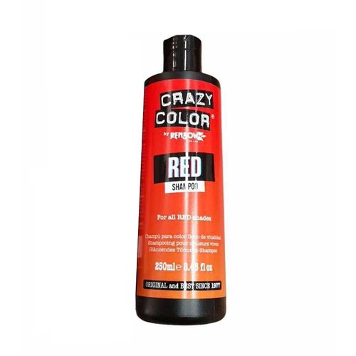 Crazy Color Vibrant Color Shampoo - Red 250ml 