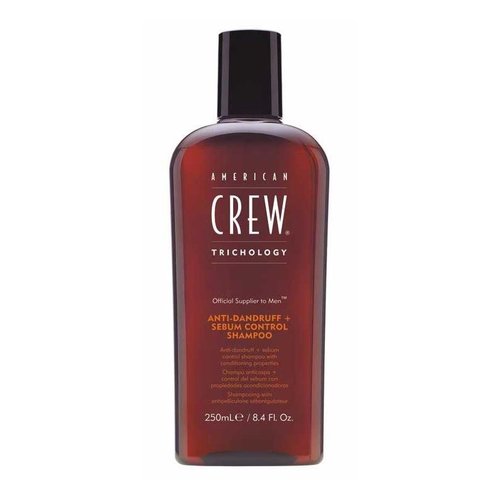 American Crew Shampoing Antipelliculaire + Shampoing Contrôle du Sébum 250 ml 