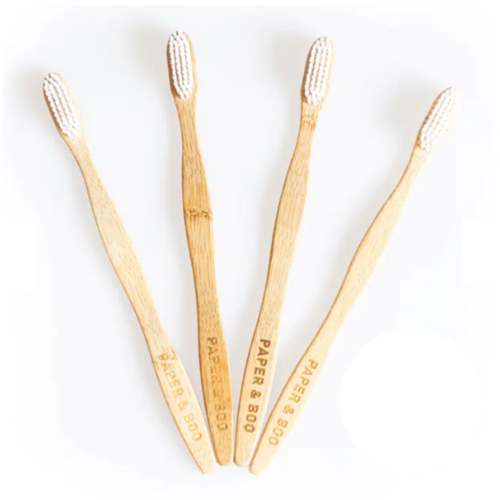 ShampooBars Bamboe tandenborstels (4 stuks) 