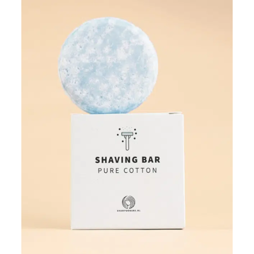 ShampooBars Shaving Bar Pure Cotton ShampooBars Shaving Bar Pure Cotton