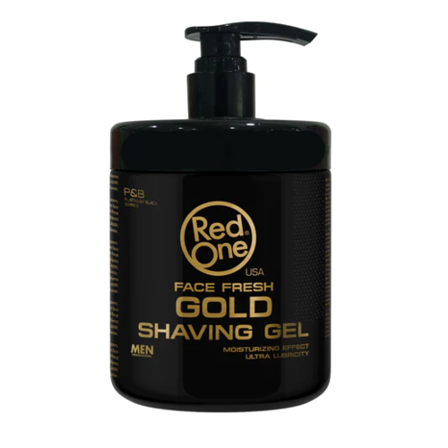 Red One Gel à Raser Face Fresh Gold 1000 ml 