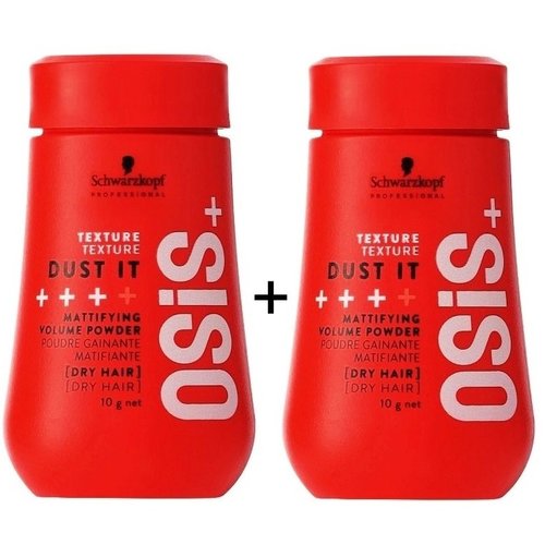 Schwarzkopf Osis Dust It Duopack, 2 x 10 grammes FORFAIT VALEUR ! 