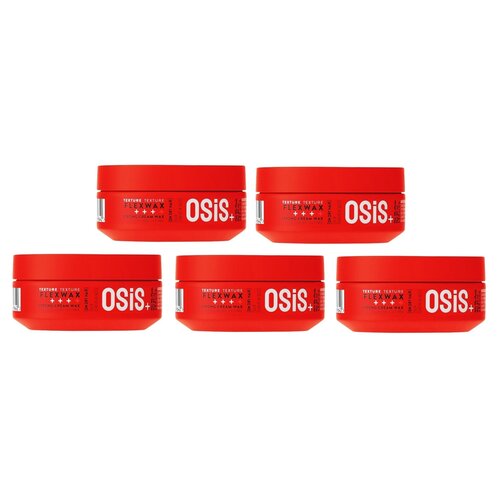 Schwarzkopf Osis Flexwax, 5 x 85 ml VALUE PACKAGE! 