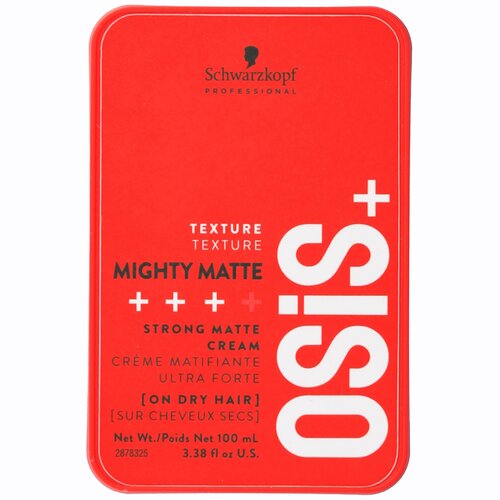 Schwarzkopf Osis Mighty Matte, new packaging! 100 ml 