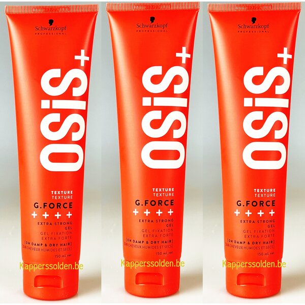 Osis G. Force, 3 x 150 ml VALUE PACK!