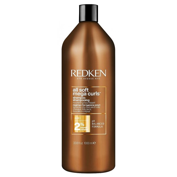 Shampoing All Soft Mega Curls, 1000 ml