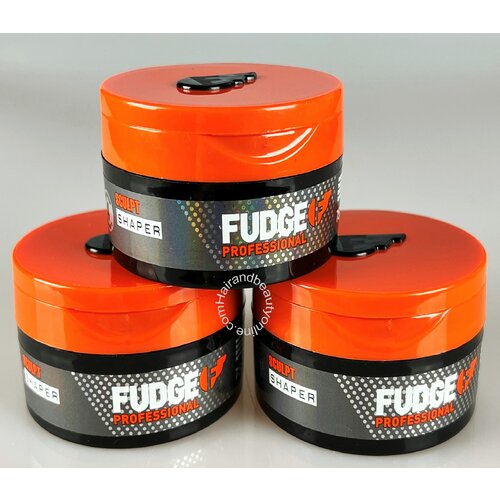 Fudge Hair Shaper, 3 x 75 grams VALUE PACKAGE! Fudge Hair Shaper, 3 x 75 grams VALUE PACKAGE!
