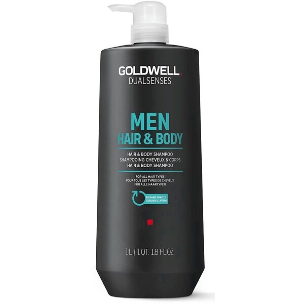 Shampoing pour cheveux et corps pour hommes