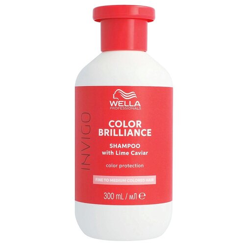 Wella Invigo Color Brilliance Shampoo Fijn en Normaal Haar, 300 ml 