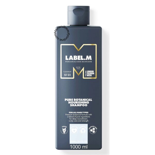Shampoing nourrissant botanique pur, 1000 ml