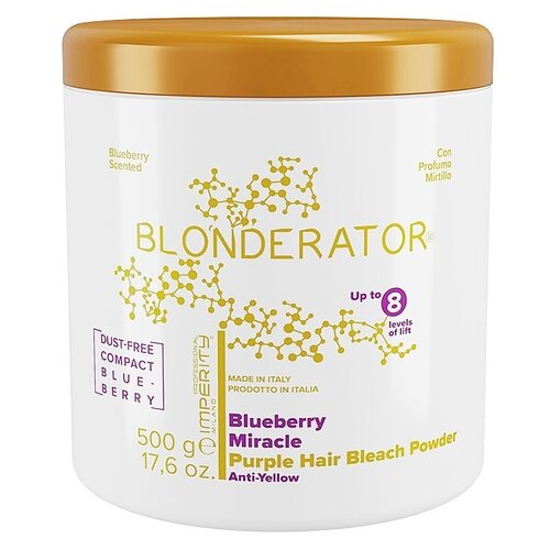 Imperity Blonderator Blueberry Miracle Purple Bleach Powder 500g 