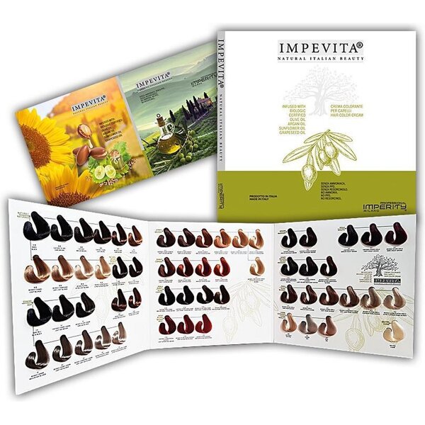Impevita Kleurenkaart - licht beschadigd
