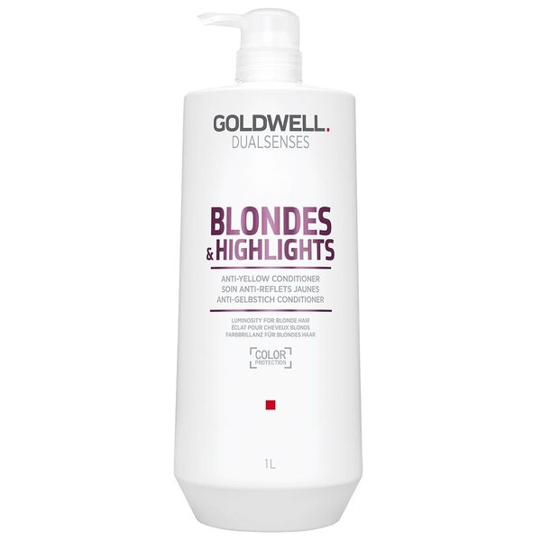 Après-shampoing anti-jaunissement pour blondes et reflets Dualsenses