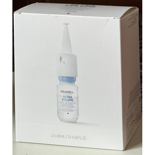 Goldwell Sérum Revitalisant Intensif Ultra Volume, boîte de 12 x 18 ml 