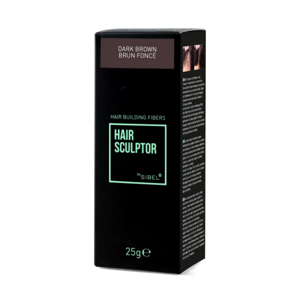 Hair Building Donkerbruin Fibres, 25 gram
