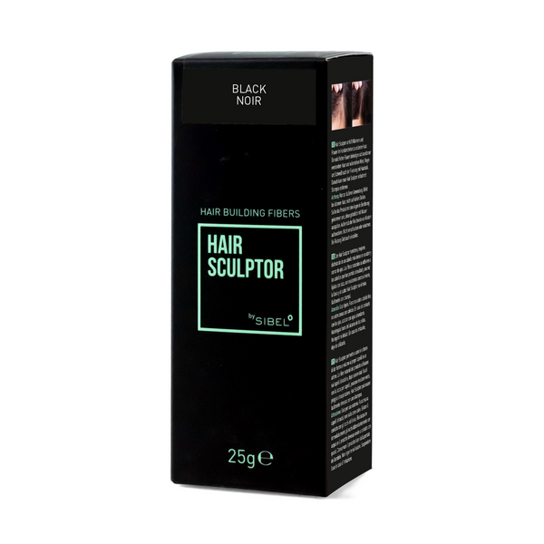Hair Building Zwart Fibres, 25 gram
