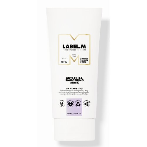 Label.M Masque lissant anti-frisottis, 200 ml 