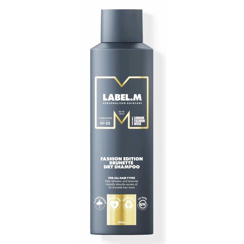 Label.M Fashion Edition Brunette Dry Shampoo, 200 ml 