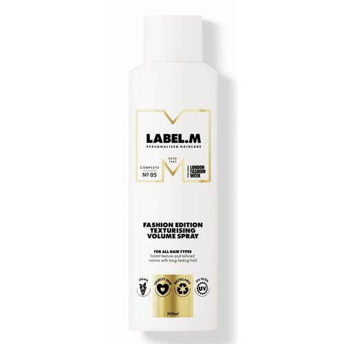 Label.M Fashion Edition Texturising Volume Spray, 200 ml 