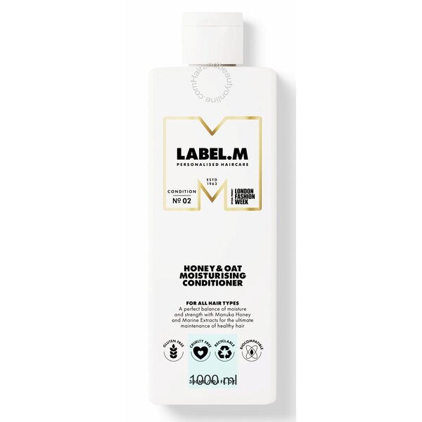 Honey & Oat Moisturizing Conditioner, 1000 ml