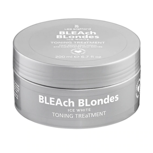 Lee Stafford Masque de soin tonifiant Bleach Blondes Ice White, 200 ml 
