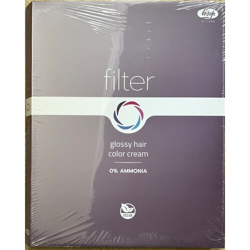 Lisap glossy hair color cream colorchart 