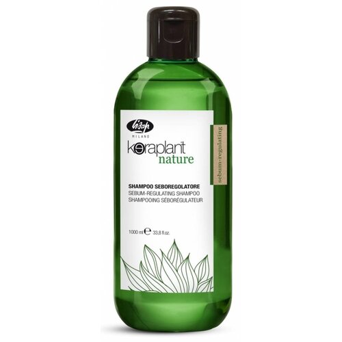 Lisap Keraplant Nature Sebum-Regulating/Balance-Control Shampoo, 1000ml 